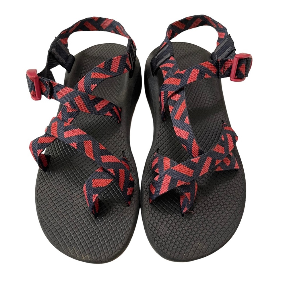 Chaco Women Z/Cloud 2 Covered EclipseStrap Sandals Blue and Pink Size 10